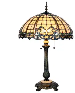 Svítidla Stolní lampa Tiffany Clayre & Eef 5LL-5298