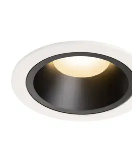 LED podhledová svítidla SLV BIG WHITE NUMINOS DL L vnitřní LED zápustné stropní svítidlo bílá/černá 2700 K 20° 1003925