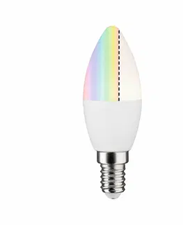 LED žárovky PAULMANN SmartHome ZigBee LED 6,3 W mat E14 2700-6500K RGB 501.27