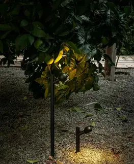 Stojací svítidla FARO BROT 600 lampa se zápichem, černá