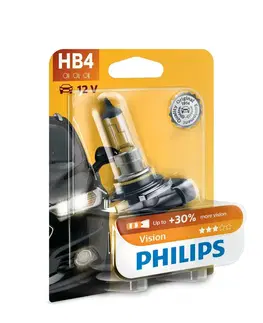 Autožárovky Philips HB4 VISION 12V 9006PRB1
