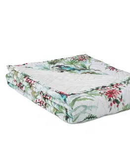 Přehozy AmeliaHome Oboustranný přehoz na postel Kingfisher 200x220 cm vícebarevný, velikost 200x220