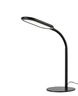 Lampičky Rabalux 74007 stolní LED lampa Adelmo, 10 W, černá