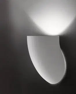 Nástěnná svítidla Martinelli Luce Martinelli Luce Gomito - bílé nástěnné světlo