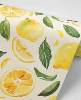 Samolepící tapety Samolepící tapeta svěží citrony