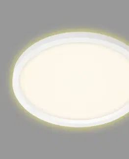 Stropní svítidla Briloner LED stropní světlo 7363, Ø 42 cm, bílá