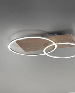 Inteligentní stropní svítidla Q-Smart-Home Paul Neuhaus Q-AMIRA LED stropní světlo, zlatá