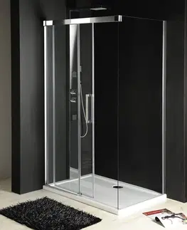 Sprchové kouty SAPHO FONDURA Boční stěna 800, čiré sklo, GF5080 GF5080