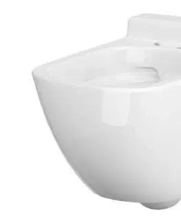 Záchody CERSANIT Závěsné WC Caspia NEW CLEAN bez sedátka náhrada za K100-383 K11-0233