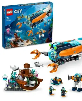 Hračky LEGO LEGO - City 60379 Průzkumná ponorka na dně moře