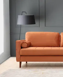 Pohovky a gauče Pohovka trojmístná ROME oranžová