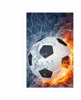 Plakáty do dětského pokoje Plakát fotbalový míč