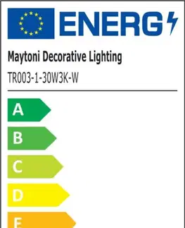 Svítidla pro Mayotni 1fázové kolejnice MAYTONI Kolejnicový systém Track lamps TR003-1-30W3K-W