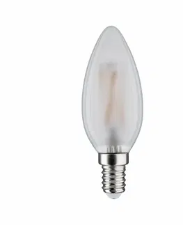 LED žárovky PAULMANN LED svíčka 5 W E14 mat teplá bílá stmívatelné 286.13 P 28613