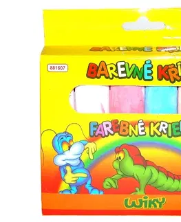 Hračky WIKY - Křídy barevné 6ks