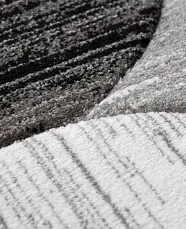 Koberce a koberečky Dywany Lusczow Kusový koberec ALTER Geo mušle šedý, velikost 120x170