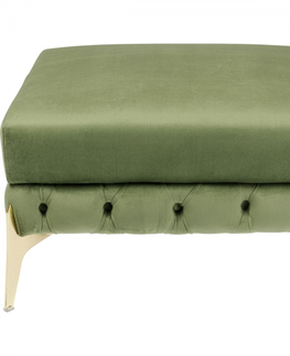 Stoličky KARE Design Stolička Bellissima Velvet - zelená, 80cm