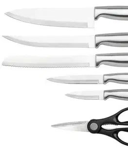 Kuchyňské nože Classbach 7dílná sada nožů MBS 4018, bílá