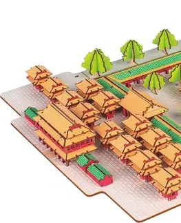 3D puzzle Woodcraft construction kit Dřevěné 3D puzzle Woodcraft Konfuciův chrám