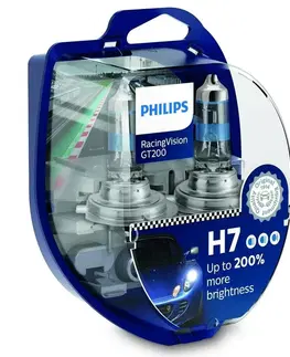 Autožárovky Philips H7 12V 55W PX26d RacingVision GT200 2ks 12972RGTS2