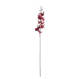 Umělé květiny Orchidea 100cm maroon