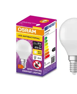 LED osvětlení Osram LED Antibakteriální žárovka P40 E14/4,9W/230V 2700K - Osram 