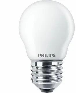 LED žárovky Philips MASTER LEDLuster DT 3.5-40W E27 927 P45 FR