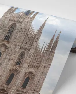 Samolepící tapety Samolepící fototapeta Milánská katedrála