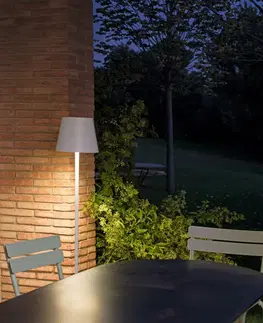 Osvětlení terasy a balkónu FARO TOC bílá stojací lampa