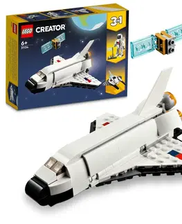 Hračky LEGO LEGO - Creator 3 v 1 31134 Raketoplán