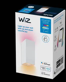 Inteligentní bodová světla WiZ Nástěnné svítidlo WiZ LED Up&Down, bílé