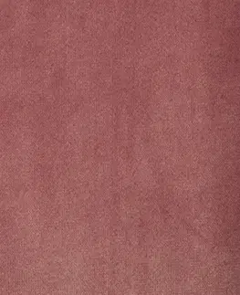 Zatemňovací závěsy Luxusní růžové pokojové závěsy 140 x 270 cm