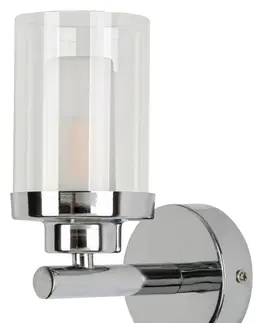 Nástěnná svítidla do koupelny Rabalux koupelnové svítidlo Aviva G9 1X MAX 28W chromová IP44 5087