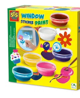 Hračky SES - Barvy na malování okenních obrázků
