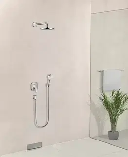 Sprchy a sprchové panely HANSGROHE Crometta Sprchová hlavice, bílá/chrom 26331400