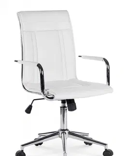 Kancelářské židle HALMAR Kancelářská židle Roten bílá