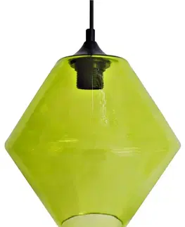 LED osvětlení Závěsná lampa BREMEN Candellux Zelená
