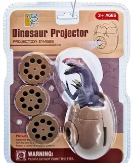 Hračky WIKY - Projektor s dinosaurem 10cm