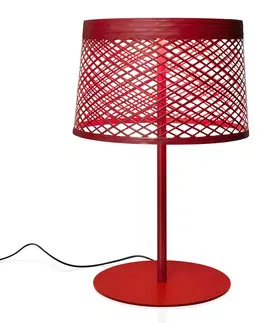 Venkovní osvětlení terasy Foscarini Stolní LED lampa Foscarini Twiggy Grid XL, karmínově červená
