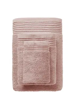 Ručníky Faro Bavlněný ručník Mallo 50x90 cm béžový