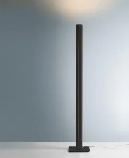 LED stojací lampy Artemide Ilio - lesklá černá - 3000K - Bluetooth 1640030APP