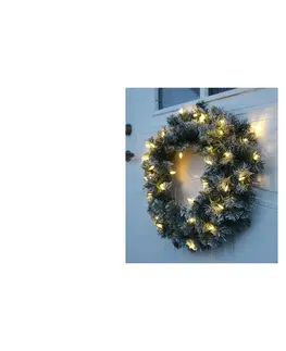 Vánoční dekorace Eglo Eglo 410932 - LED Venkovní vánoční věnec EDMONTON 30xLED/0,064W/3/230V IP44 