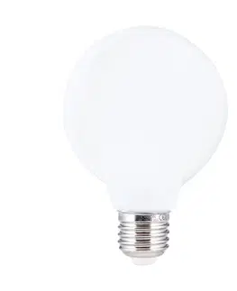 Stmívatelné LED žárovky Orion LED žárovka globe E27 6W G80 opálová stmívatelná