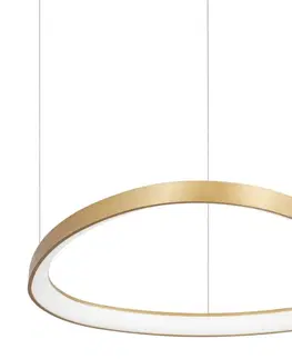 Svítidla Ideal Lux Ideal Lux - LED Stmívatelný lustr na lanku GEMINI LED/48W/230V pr. 61 cm zlatá 