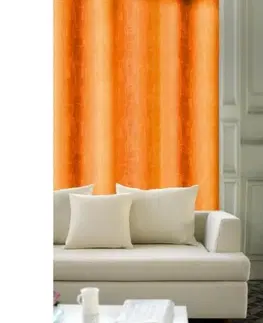Závěsy Výprodej Dekorační látky, OXY Impresse, oranžový, 150 cm