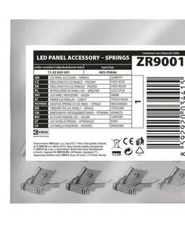Příslušenství EMOS 4 pružiny pro LED panel 60×60cm 1542009001