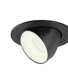 LED podhledová svítidla SLV BIG WHITE NUMINOS GIMBLE S zápustné stropní svítidlo bílé/černé 4000 K 20° 1005904