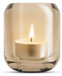 Svícny Držák na čajovou svíčku Acorn 2 kusy amber Eva Solo