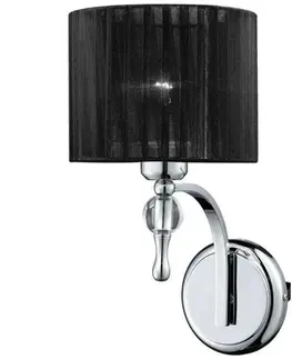 Moderní nástěnná svítidla Nástěnná lampa AZzardo Impress wall black AZ0501 E27 1x50W IP20 30cm černá