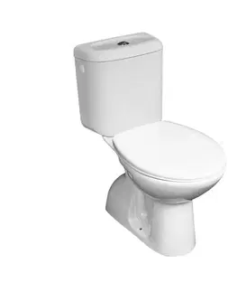Záchody MEREO WC kombi, spodní odpad s armaturou (VSD80 H8602770007871